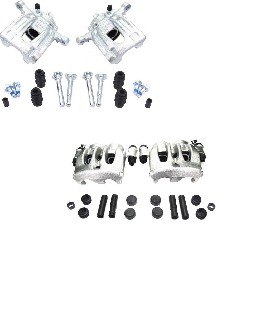 FRONT REAR BRAKE CALIPER LH RH PAIR+SLIDERS  FOR VITO VIANO W639 W447 BREMBO