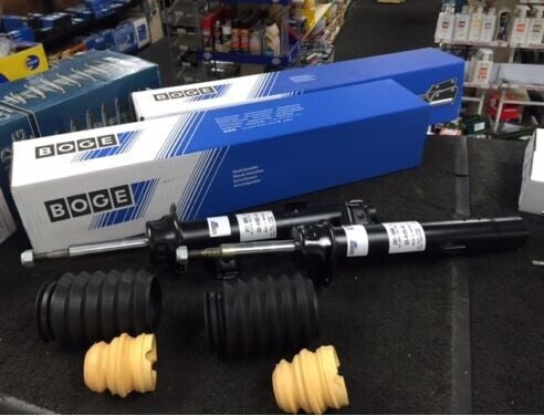 BMW 1 SER 120d E82 MSPORT FRONT SHOCK ABSORBER LEFT AND RIGHT BUMP STOP COVERS