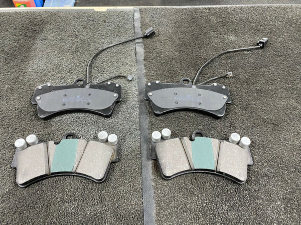 FOR AUDI Q7 4L RS6 C6 PORSCHE CAYENNE 3.2 4.5 4.8 GTS FRONT BRAKE PAD SET .