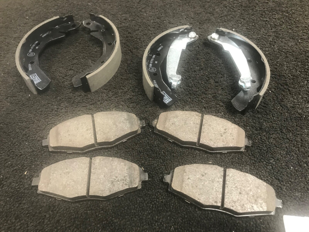 CHEVROLET MATIZ  REAR BRAKE SHOES FRONT BRAKE PADS