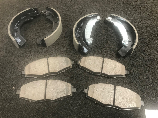 CHEVROLET MATIZ  REAR BRAKE SHOES FRONT BRAKE PADS