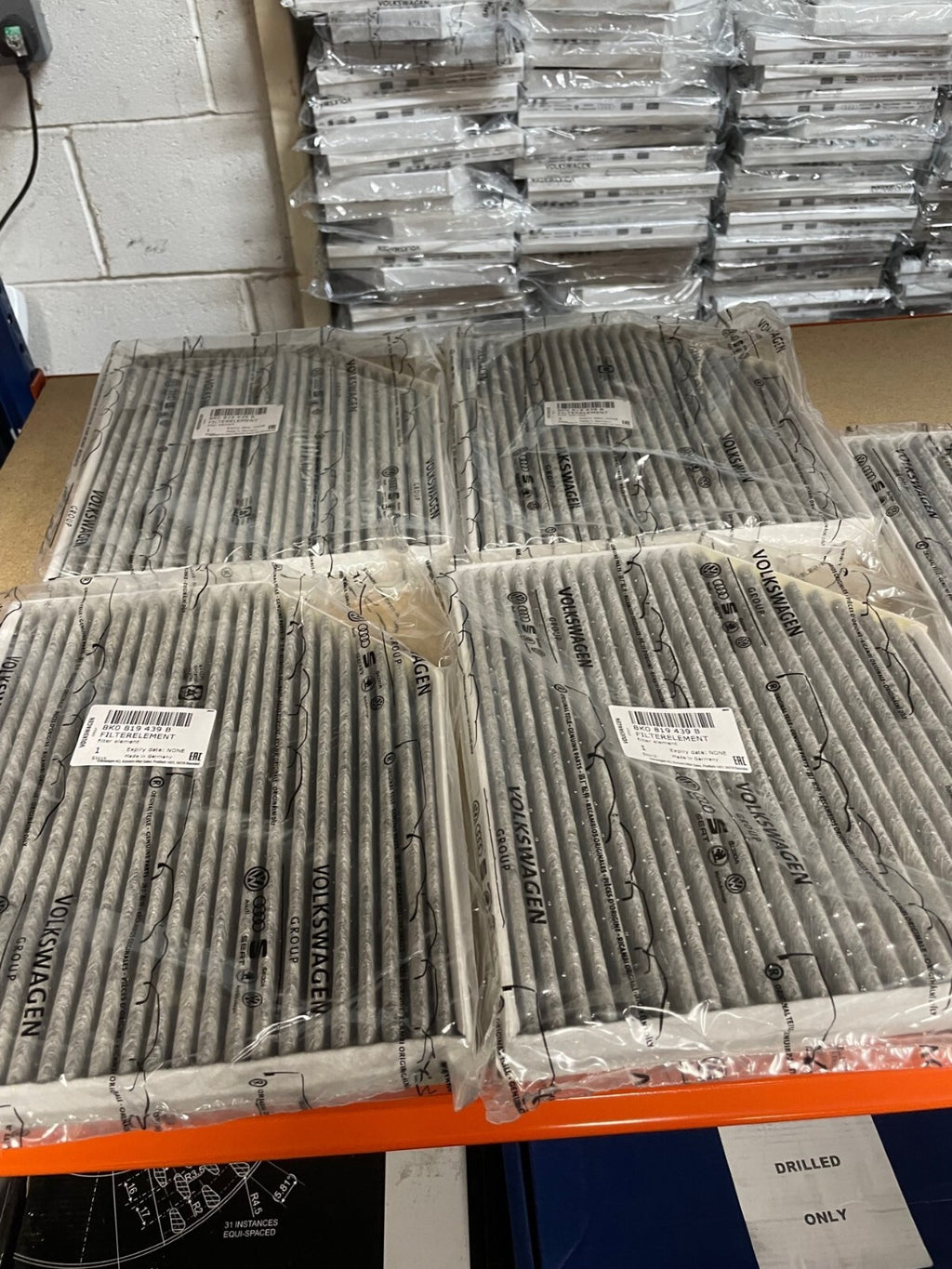 GENUINE AUDI A4 A5 RS4 S4 S5 RS5 SQ5 DUST POLLEN CABIN FILTERS 8K0819439B 5PCS