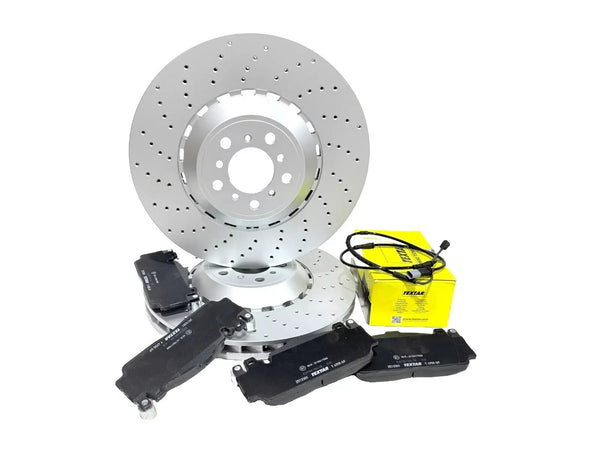 BMW M6 competition 2012-18 2 FRONT BRAKE DISC TEXTAR BRAKE PADS
