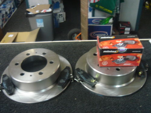  SSANGYONG DAEWOO MUSSO KORANDO BRAKE DISC MINTEX PADS