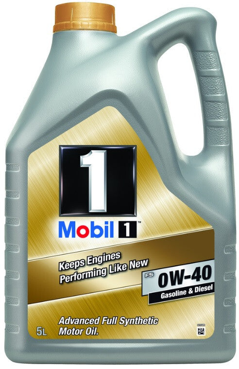 MOBIL 1 0W40 TURBO DIESEL FULLY SYNTHETIC ENGINE OIL 5 LITRE LTR 