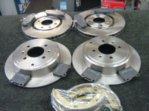 PEUGEOT 406 SALOON ESTATE MINTEX BRAKE DISC PADS SHOES