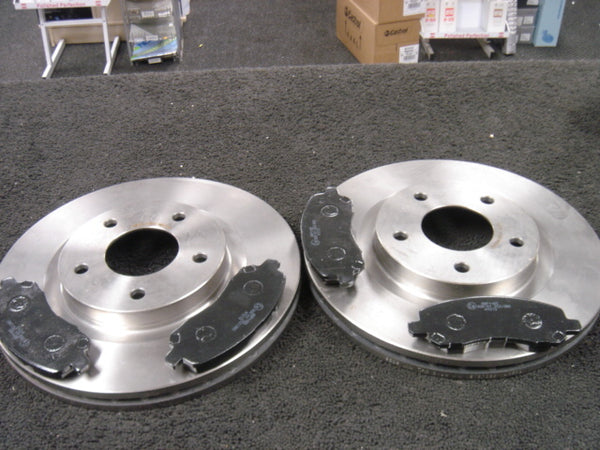 FOR CHRYSLER SEBRING DODGE CALIBER AVENGER FRONT BRAKE DISCS BRAKE PADS