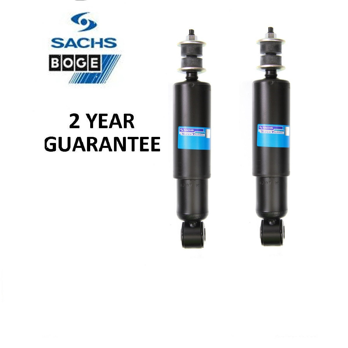 FOR MITSUBISHI L200 2.5TD DOUBLE CAB 1997-2006 FRONT SHOCK ABSORBERS PAIR LH RH
