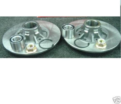 FOR CLIO AUTHENTIQUE REAR BRAKE DISC WITH BEARINGS