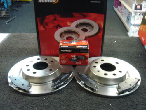 FOR VAUXHALL VECTRA C SIGNUM BRAKE DISC REAR MINTEX REAR BRAKE DISC & PADS