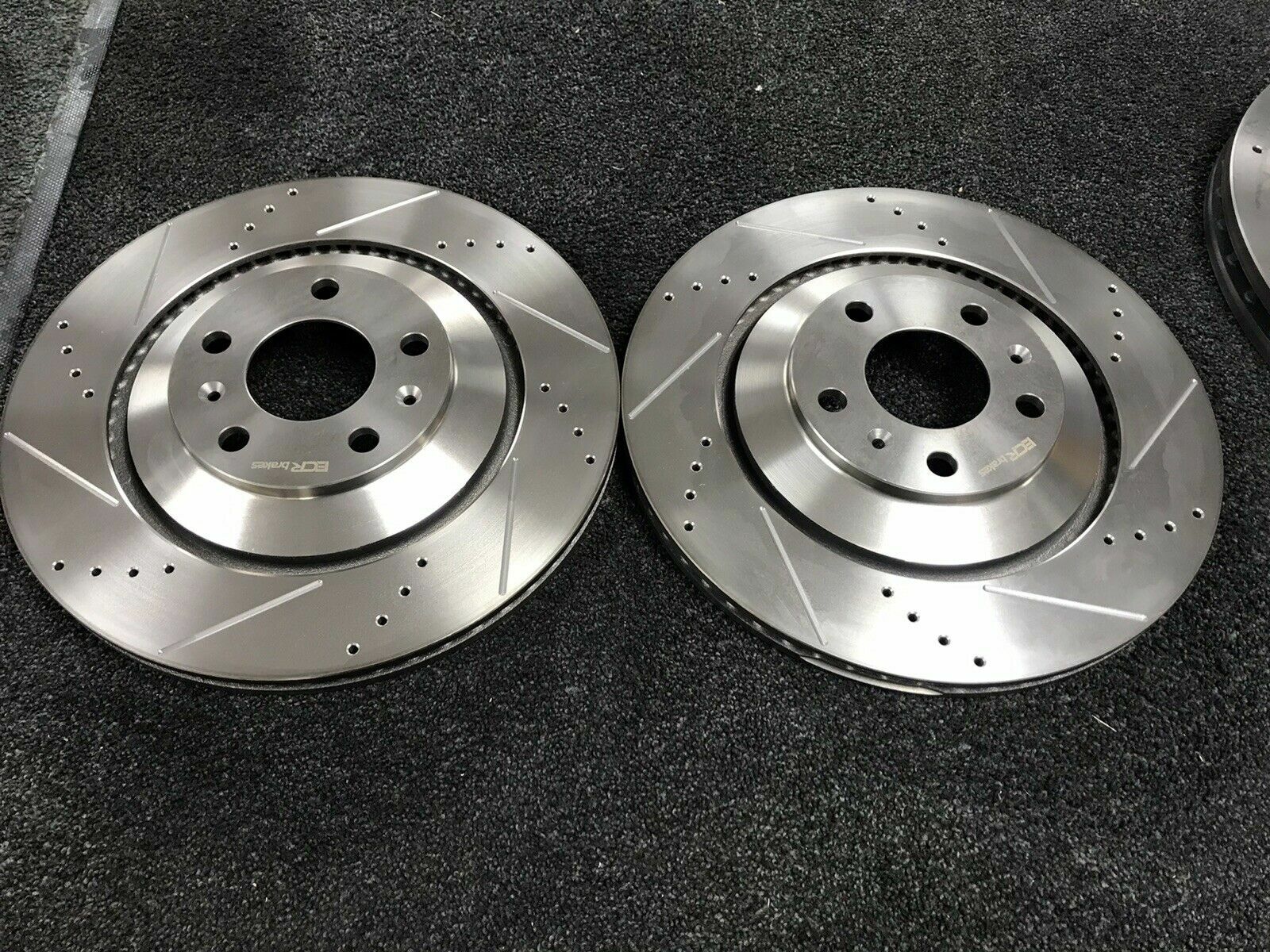 2 NEW REAR BRAKE DISC FOR BENTLEY CONTINENTAL FLYING SPUR GT GTC 4E0615601L 