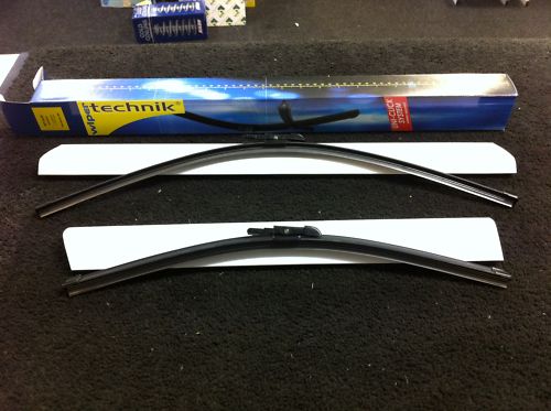 AUDI A3 3 5 DOORS FLAT BEAM AEROFLEX WIPER BLADES X2