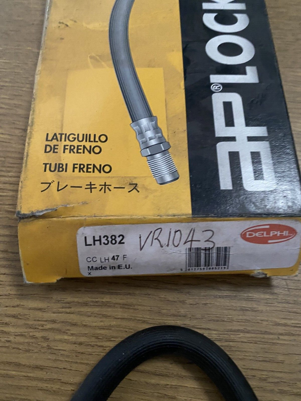 BRAND NEW BRAKE HOSE TO FIT REAR NISSAN MICRA 1.0 1.3 1.4 K11 16V-WITH ABS