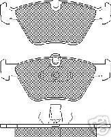 BMW 535 530 528 525 E39 FRONT MINTEX BRAKE DISCS & PADS