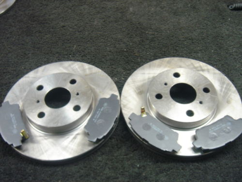 FIT FOR ACCORD 1.8 2.0 98>02 FRONT BRAKE DISCS & PADS