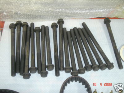 FOR ISUZU TROOPER BIGHORN 2.8 3.1 4JG2 4JB1  HEAD BOLTS SET