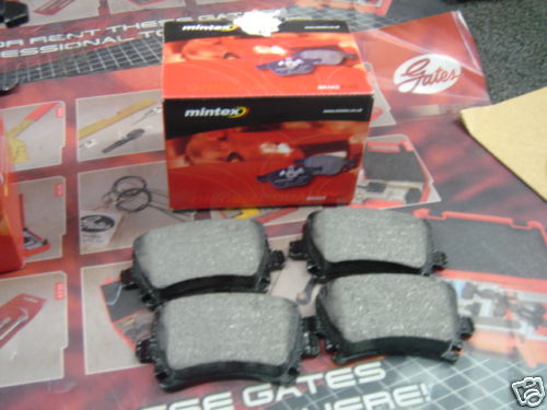 AUDI TT A3 A4 A6 PASSAT GOLF MK5 MK6 LEON OCTAVIA REAR BRAKE PADS MINTEX MDB2580