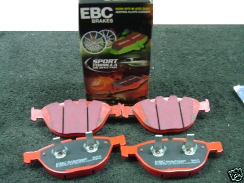 FOR BMW 535D M SPORT PERFORMANCE EBC RED STUFF BRAKE PADS