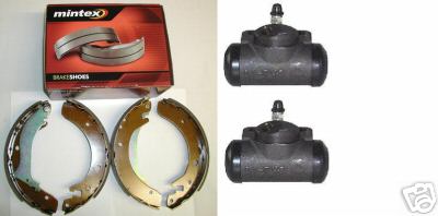 VAUXHALL ASTRA MK3 16V TD BRAKE SHOES 2 WHEEL CYLINDERS