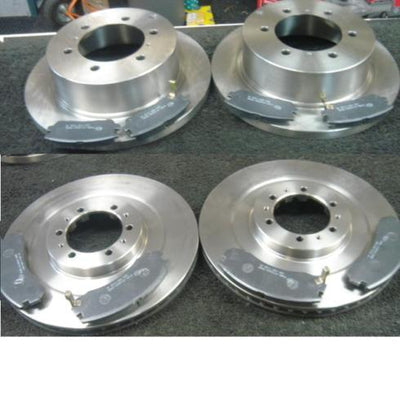 FOR MITSUBISHI SHOGUN PAJERO EXCEED BRAKE DISCS BRAKE PADS FR & REAR SET
