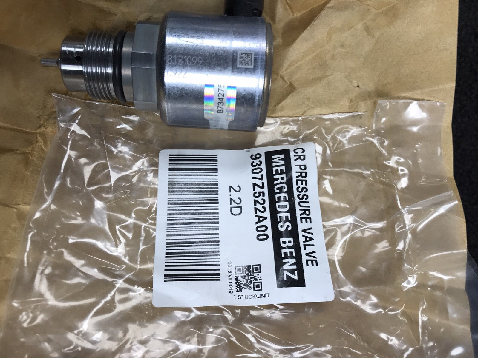 FOR MERCEDES C E CLASS W204 S204 W212 S212 W221 RAIL PRESSURE VALVE A6510700495 