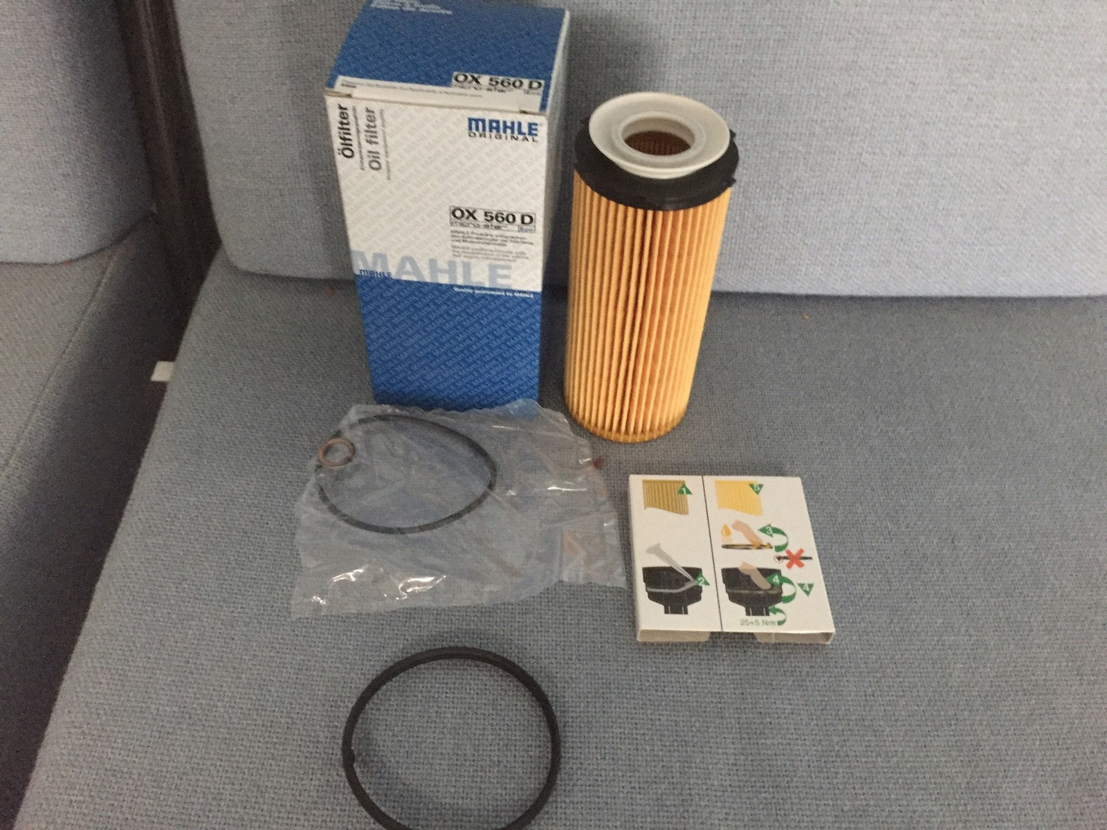 MAHLE OX 560D OIL FILTER 