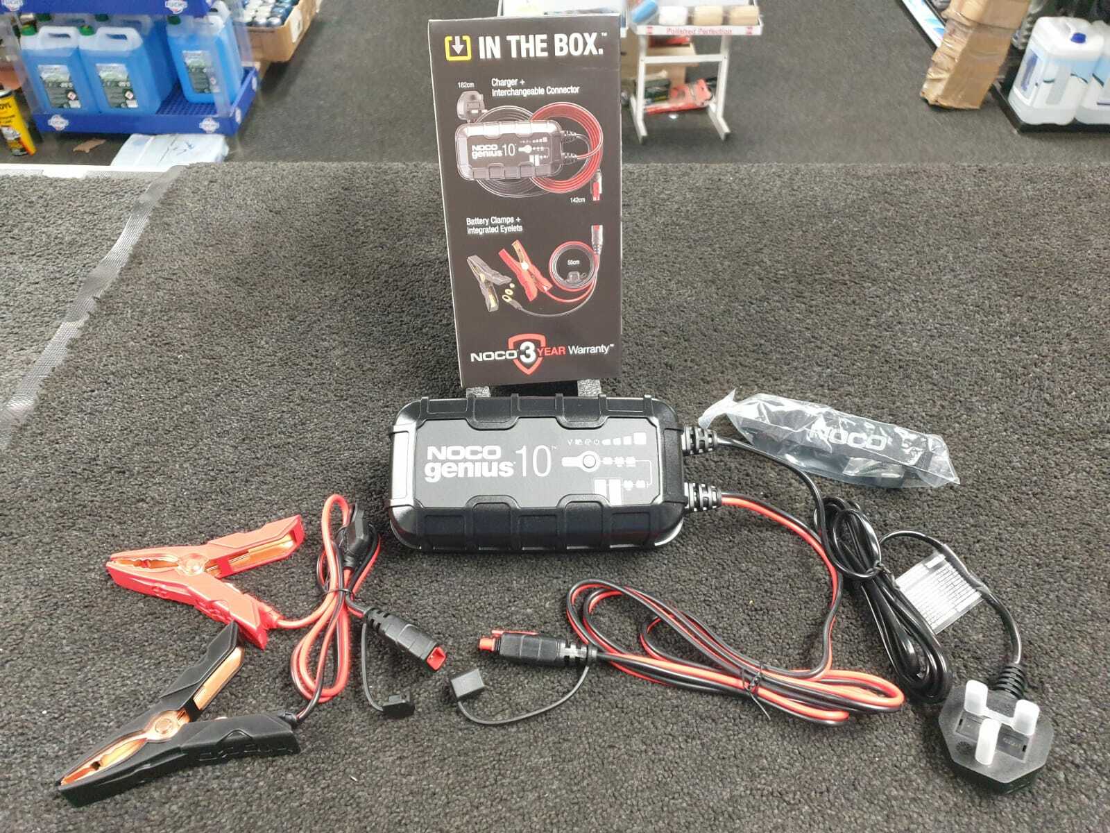 NOCO Genius 10 6V / 12V 10A Intelligent Smart Battery Charger Maintainer Repair