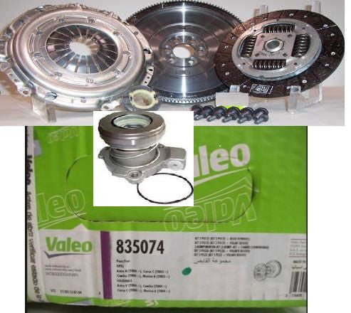 VAUXHALL ASTRA H MERVIA COMBO 1.7CDTI FLYWHEEL SOLID FLYWHEEL CLUTCH KIT BEARING