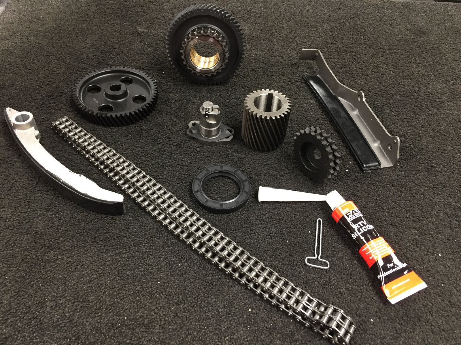 FOR MITSUBISHI SHOGUN PAJERO EXCEED 2.8TD 4M40 TIMING CHAIN FULL KIT + GEARS 
