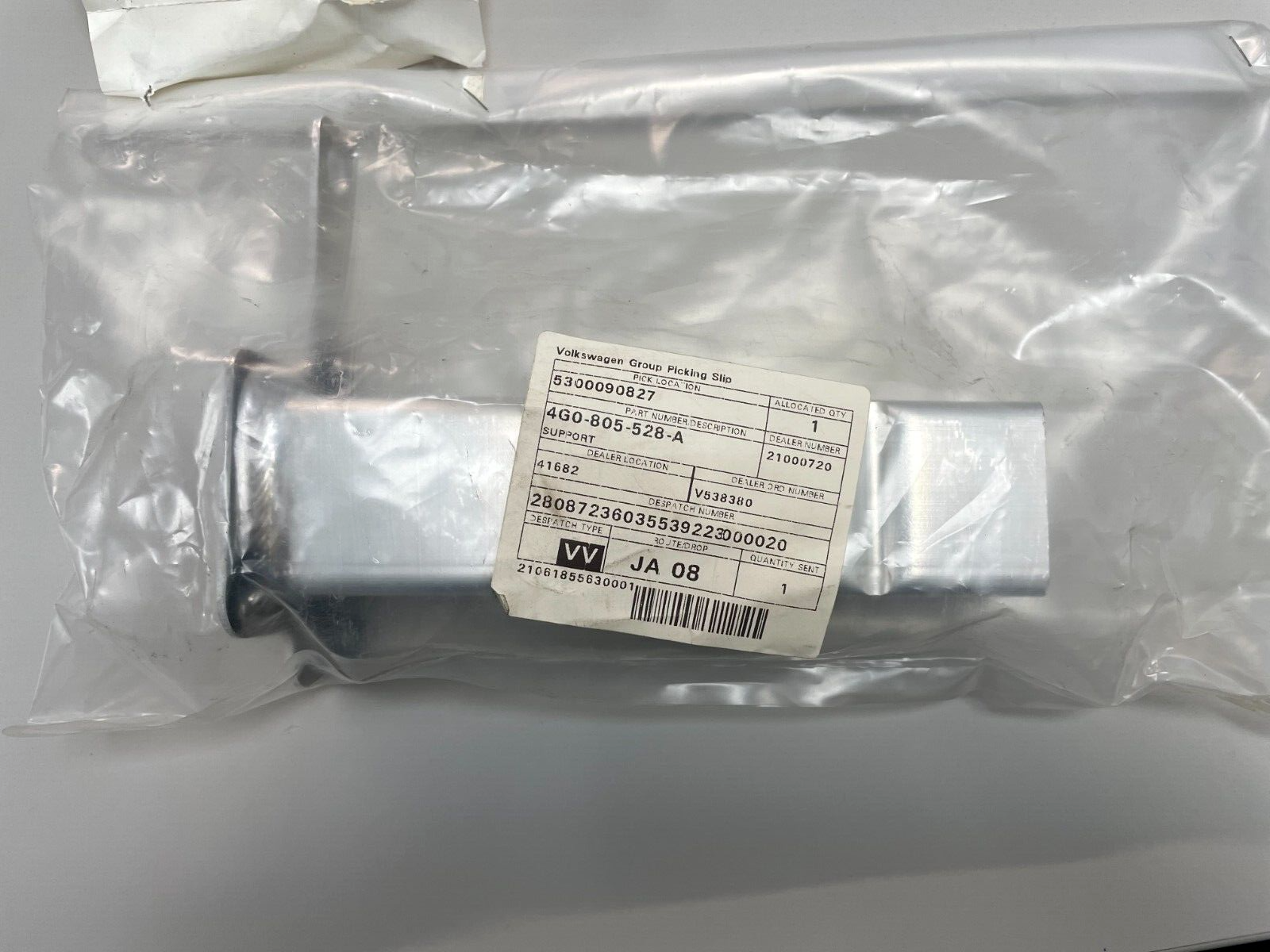 AUDI A6 A7 RS6 RS7 OS RH RADIATOR CORE SUPPORT BRACKET 4G0805528A *GENUINE NEW