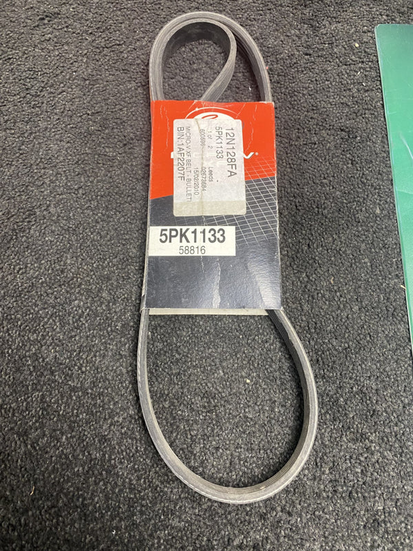 GENUINE GATES FAN BELT FITS AUDI A6 A8 S8 5.2 FSI QUATTRO 2003 ONWARDS 5PK1133