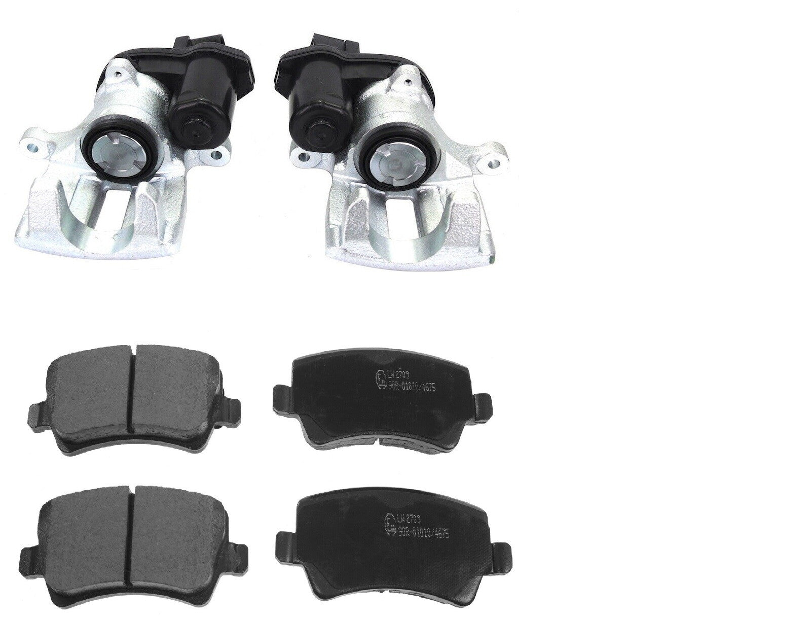 FORD GALAXY S-MAX EcoBoost 2 REAR BRAKE CALIPER ELECTRIC WITH MOTOR BRAKE PADS