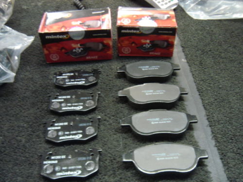 PEUGEOT 206 GTI  MINTEX FRONT REAR BRAKE PADS 