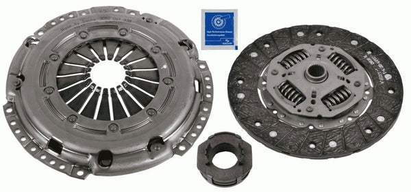 3PCE CLUTCH KIT AUDI A1 IBIZA  1.6TDI 2011-15 TOLEDO FABIA RAPID ROOMSTER POLO