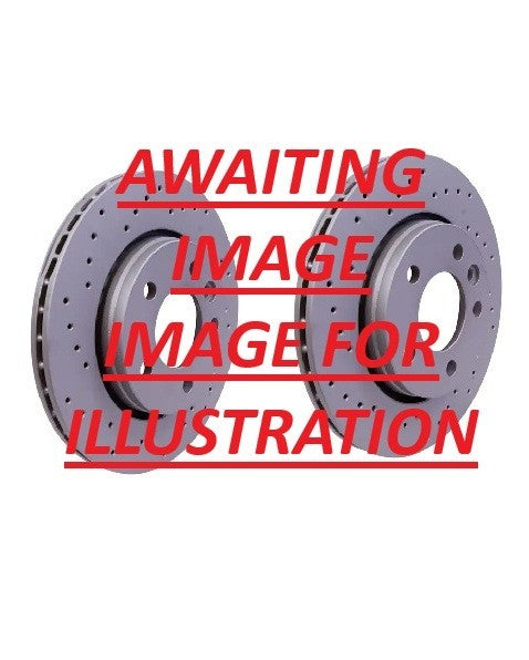 REAR PERFORMANCE DRILLED BRAKE DISCS FIT INSIGNIA VXR 2.8 2013-17 315MM