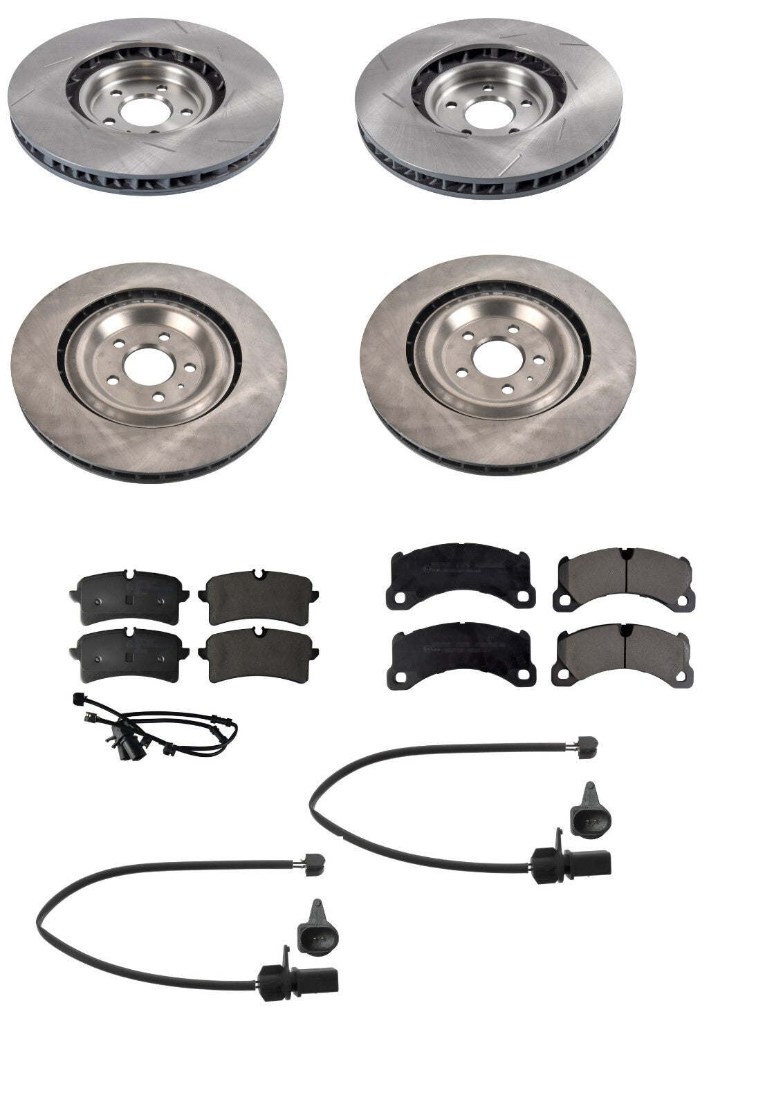 FOR MACAN TURBO PDK (MK1 (95B))  BRAKE DISCS & PADS FRONT REAR