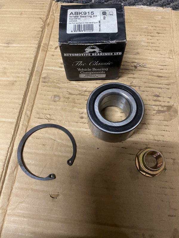 FOR HONDA CIVIC CRX CIVIC MK3 MK4 1986-1991 FRONT WHEEL BEARING KIT 72MM