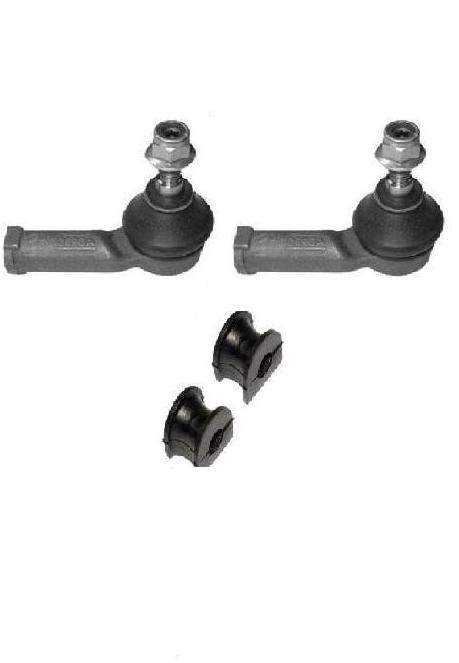 FORD FIESTA 1996-2002 2  TRACK ROD ENDS ANTI ROLL BAR BUSHES