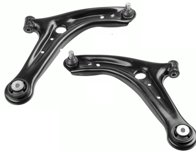 FOR MAZDA 2 FRONT LOWER WISHBONE  SUSPENSION ARM WITH BALL JOINT BUSH PAIR