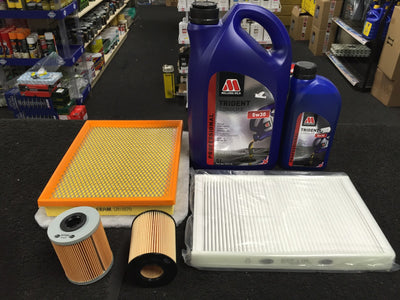 ASTRA H 1.7CDTI OIL AIR FUEL POLLEN CABIN FILTER 6 LITRES ENGINE OIL SERVICE KIT