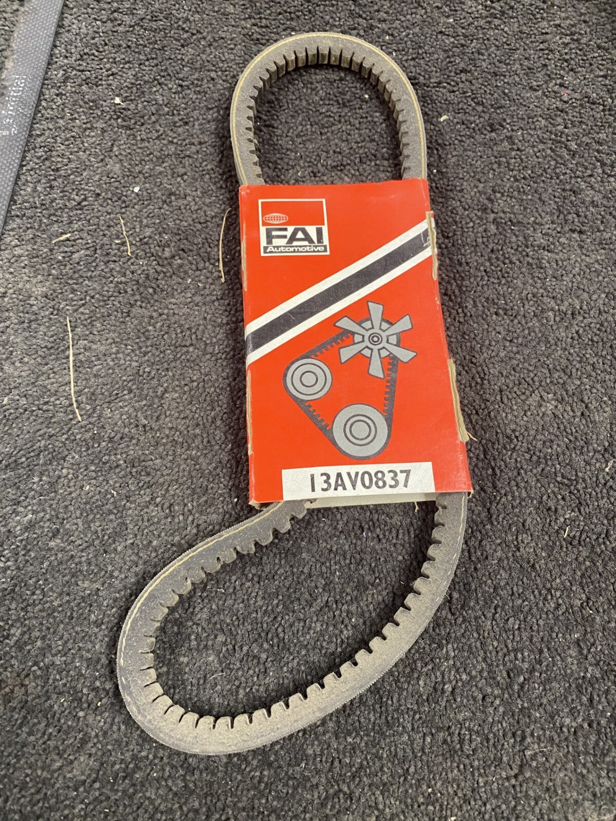 GENUINE FAI FAN BELT FITSJAGUAR E-TYPE ETYPE FHC OTC 5.3 SERIES 3 13AV0837