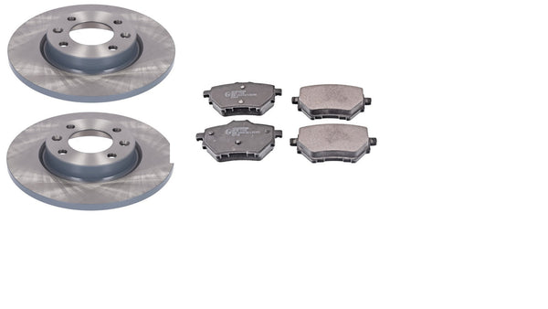 FOR CORSA ELITE NAV (MK5 (F) P2JO)  REAR BRAKE DISCS AND PADS 268MM