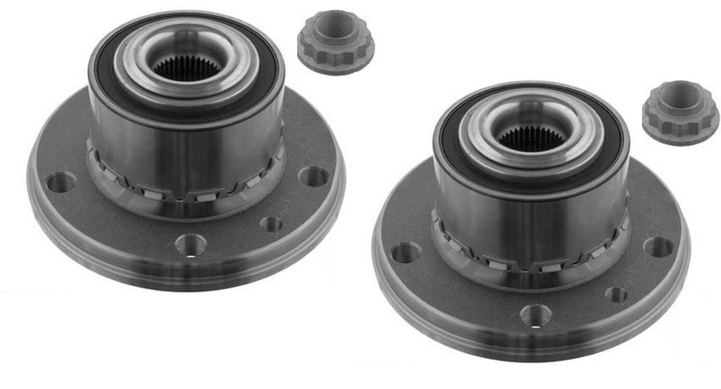VW TRANSPORTER CARAVELLE MULTIVAN T5 T6 T30 T32 WHEEL BEARING HUB FRONT REAR x2