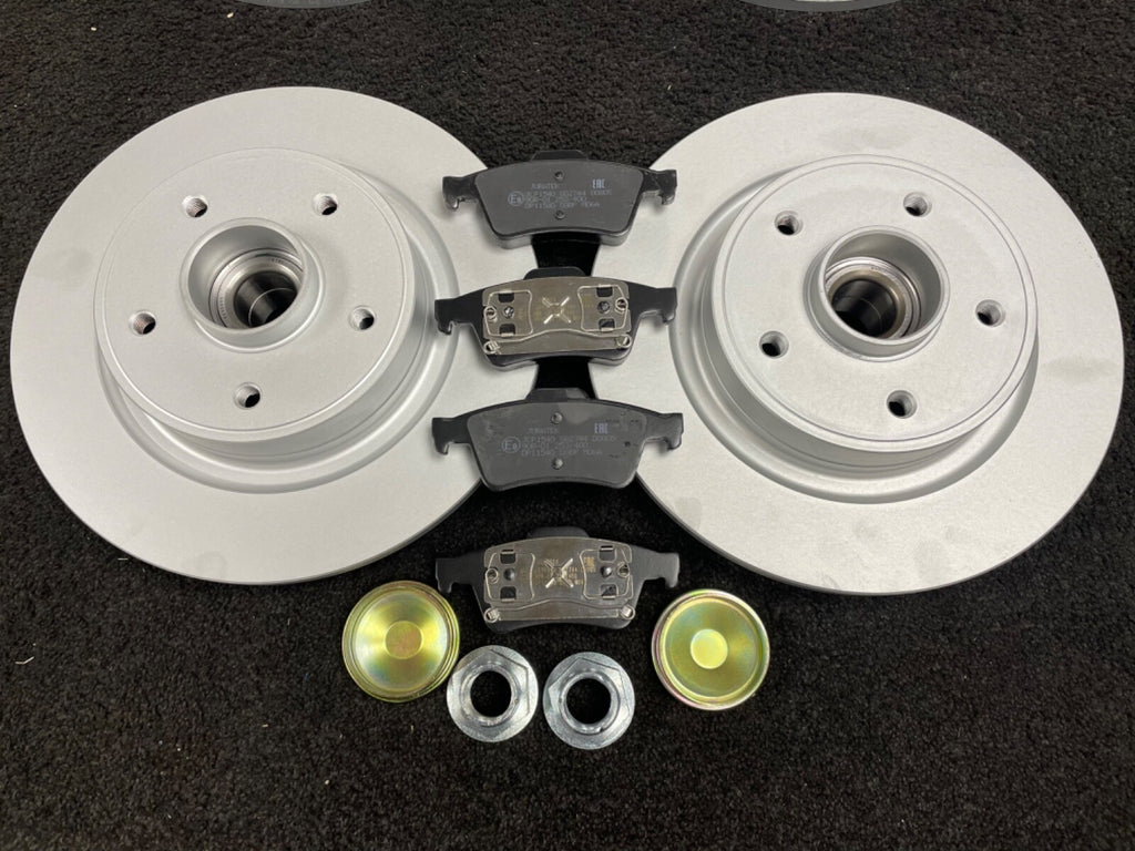 FOR LAGUNA MK2 EXPRESSION DCi 16V FRONT REAR BRAKE DISCS + BRAKE PADS FRONTREAR