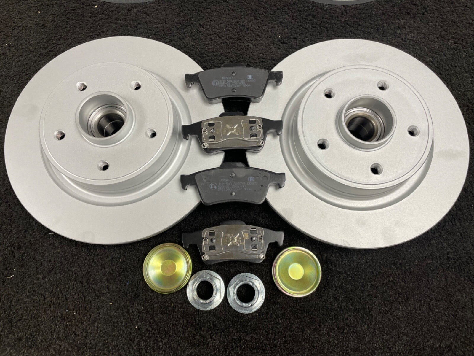FOR LAGUNA MK2 EXPRESSION DCi 16V FRONT REAR BRAKE DISCS + BRAKE PADS FRONTREAR
