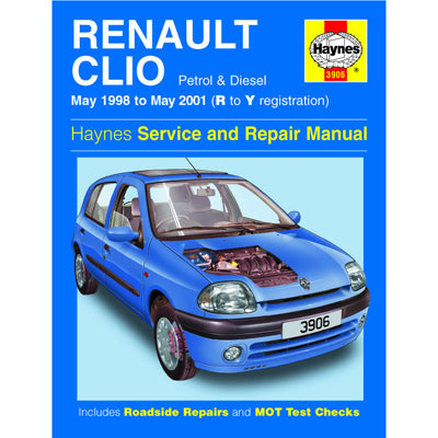  FOR RENAULT CLIO DIESEL 98 - 01 HAYNES SERVICE AND REPAIR MANUAL R TO Y REG  