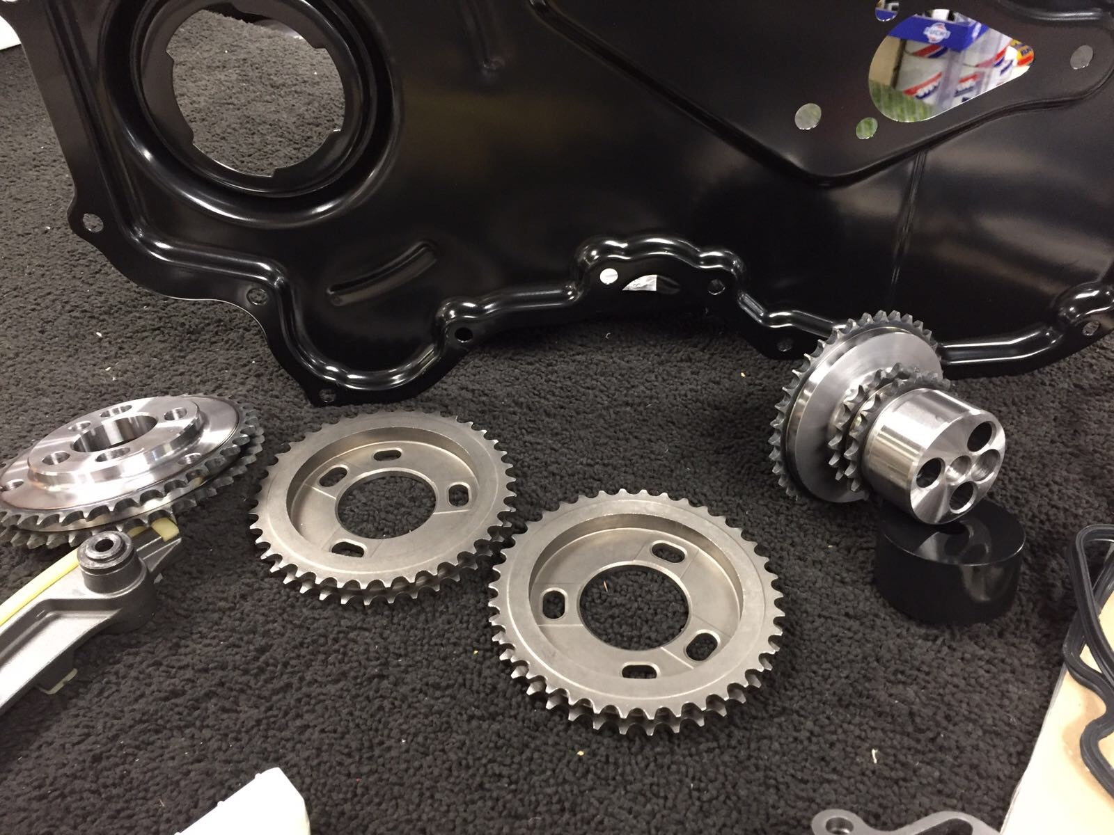 JAGUAR X TYPE 2.0D 2.2TD SPORT TIMING CHAIN KIT TIMING COVER GASKET OIL SEAL  