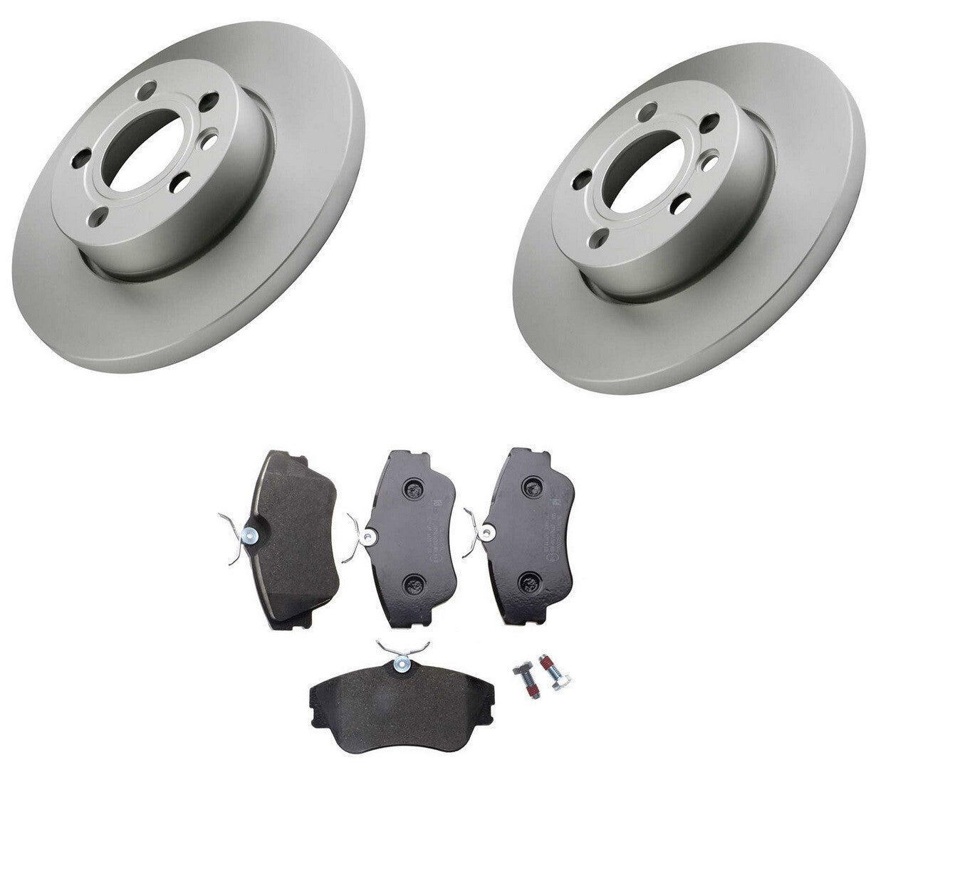 FOR TRANSPORTER 1000 SWB (MK4 (T4))  FRONT BRAKE DISCS AND PADS 282MM SOLID