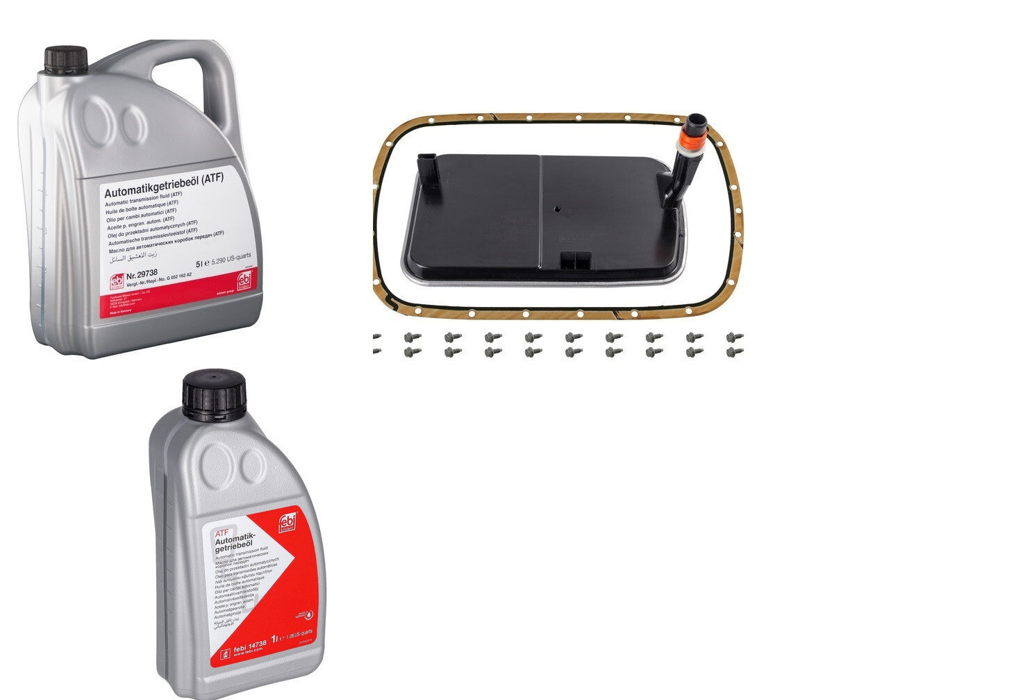 RANGE ROVER TDV8 L322 5 SPEED AUTOMATIC TRANSMISSION SUMP FILTER KIT TYK500050