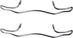 FOR ALFA ROMEO 145 CHRYLER CROSSFIRE FRONT MINTEX BRAKE SHOE FITTING KIT 